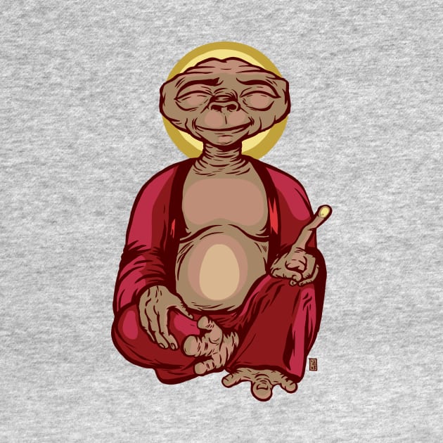 Extra Terrestrial Buddha by Thomcat23